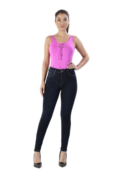 Calça Jeans Feminina Skinny Compressora - 260442 36