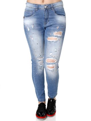 Calça Jeans Feminina Zune Azul