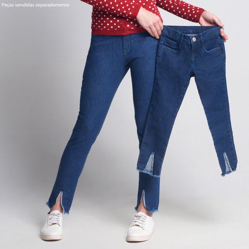 Calça Jeans Filha Skinny - 8
