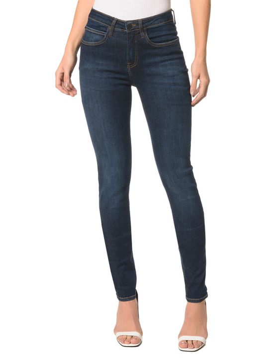 Calça Jeans Five Pockets Mid Rise Skinny - 34
