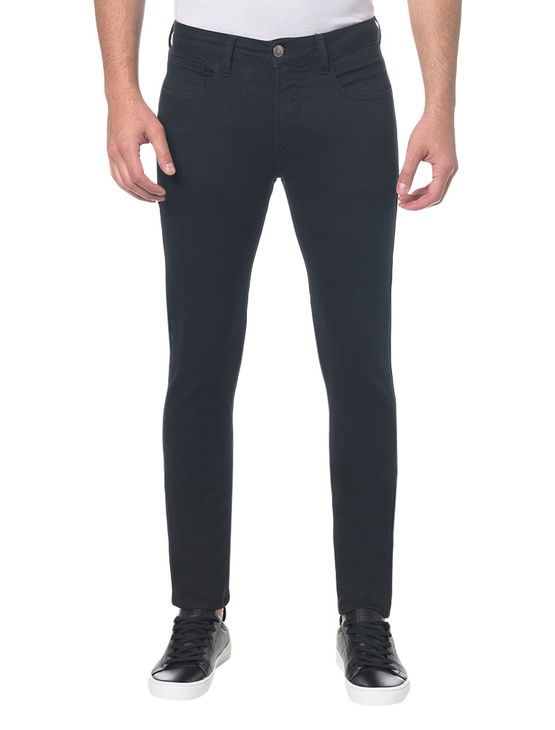 Calça Jeans Five Pockets Skinny - Preto - 36