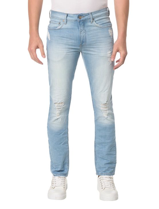 Calça Jeans Five Pockets Slim - 42