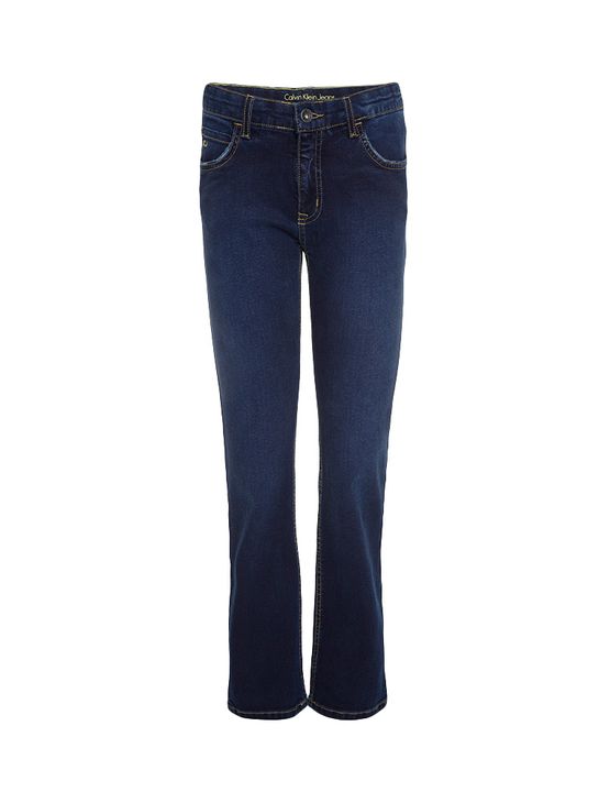 Calça Jeans Infantil Calvin Klein Jeans Five Pockets Straight Marinho - 2