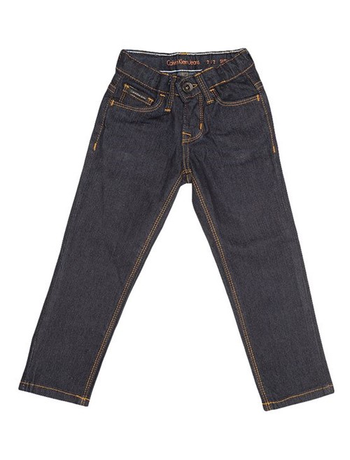 Calça Jeans Infantil Calvin Klein Jeans Five Pockets Super Skinny Azul Marinho - 2