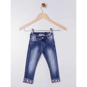 Calça Jeans Infantil para Menina - Azul 1