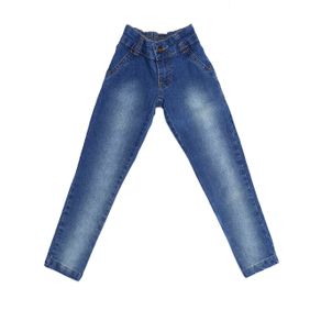Calça Jeans Infantil para Menina - Azul 4