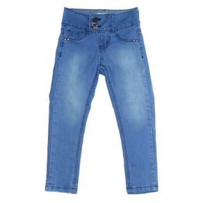 Calça Jeans Infantil para Menina - Azul 6