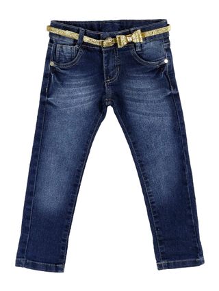 Calça Jeans Infantil para Menina - Azul