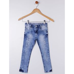 Calça Jeans Infantil para Menino - Azul 8