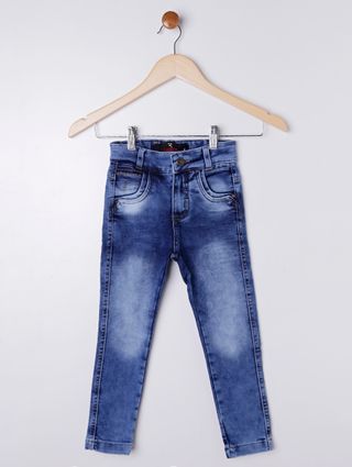 Calça Jeans Infantil para Menino - Azul