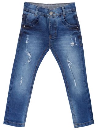Calça Jeans Infantil para Menino - Azul