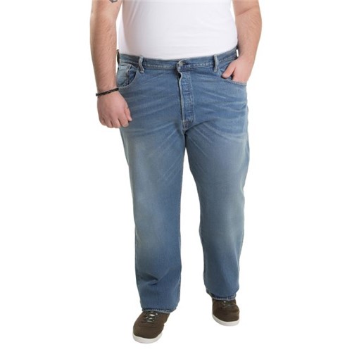 Calça Jeans Levis 501 Original B&T (Plus Size) - 42X34