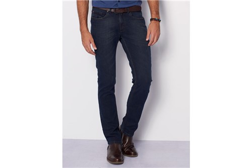 Calça Jeans Londres Lavada - Azul - 46