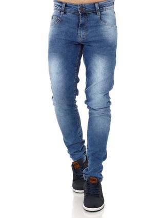 Calça Jeans Masculina Amuage Azul
