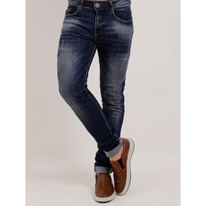Calça Jeans Masculina Azul 46