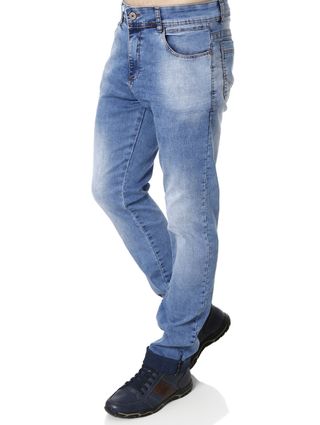Calça Jeans Masculina Azul