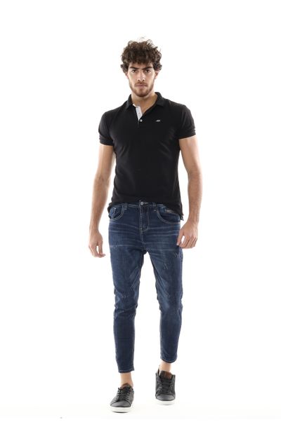 Calça Jeans Masculina Cropped - 254112 36