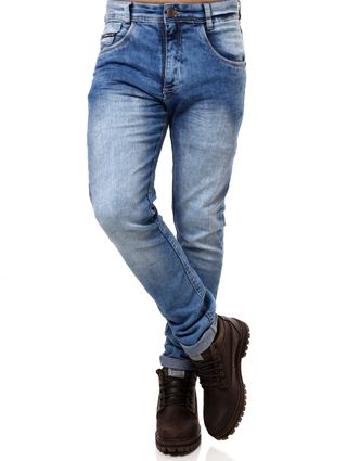 Calça Jeans Masculina Elétron Azul