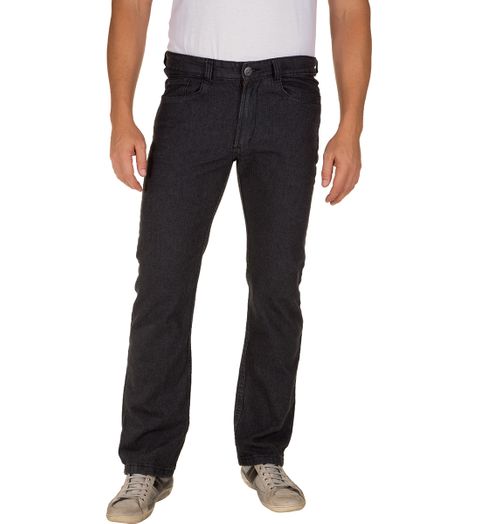 Calça Jeans Masculina Preta Lisa - 38