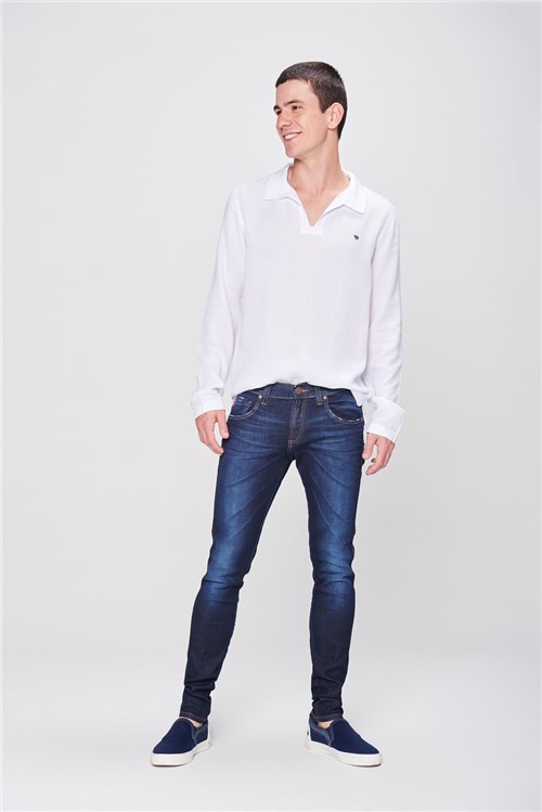Calça Jeans Masculina Super Skinny