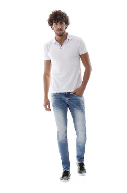 Calça Jeans Masculino Skinny - 258507 36