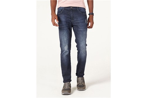 Calça Jeans Milão Stone - Azul - 46