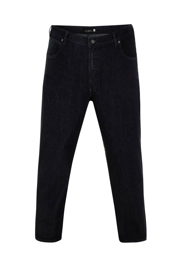 Calça Jeans Plus Size Black Denim 56
