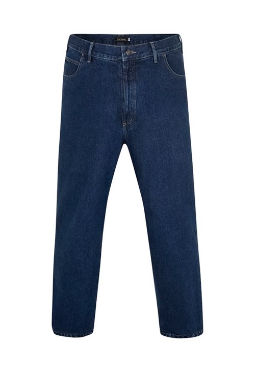 Calça Jeans Plus Size Tradicional Blue Mid 54