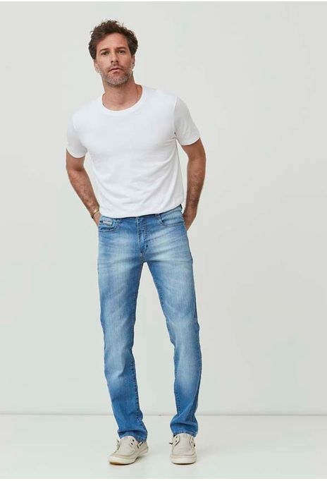 Calça Jeans Regular Lifestyle Sentosa CALCA JEANS REGULAR LIFESTYLE SENTOSA 42 NEVOEIRO