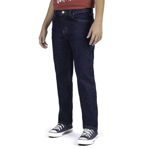 Calça Jeans Reta Basic Infantil Masculino Super Stone Taco