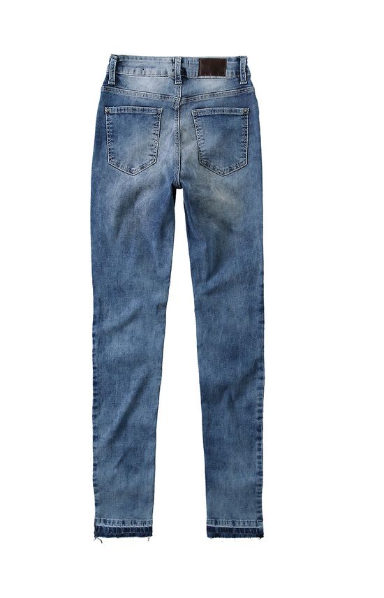 Calça Jeans Skinny Cintura Média Malwee Azul Claro - 48