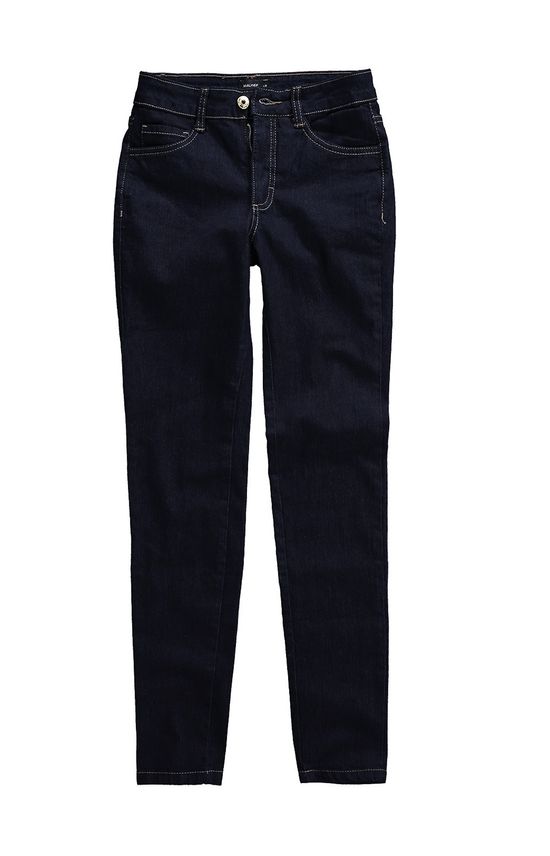 Calça Jeans Skinny Cintura Média Malwee Azul Escuro - 36