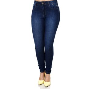Calça Jeans Skinny Feminina Azul 36
