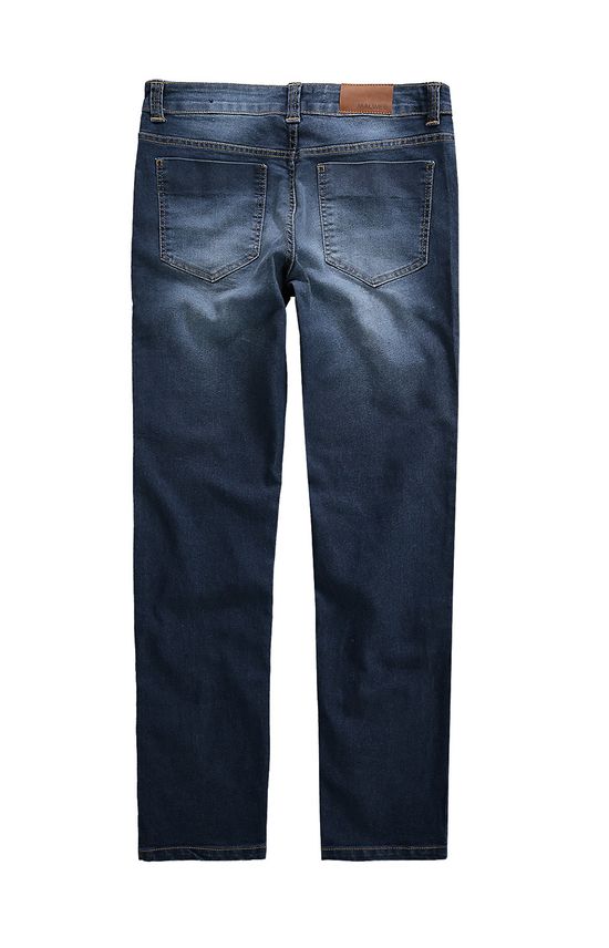 Calça Jeans Slim Cintura Média Malwee Azul Escuro - 40