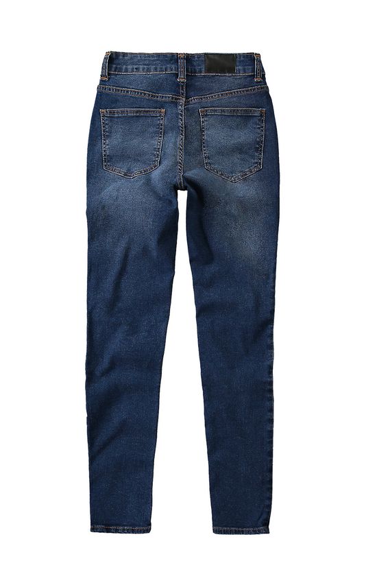 Calça Jeans Slim Cintura Média Malwee Azul Escuro - 44
