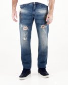 Calça Jeans Slim Destroyed VM51911