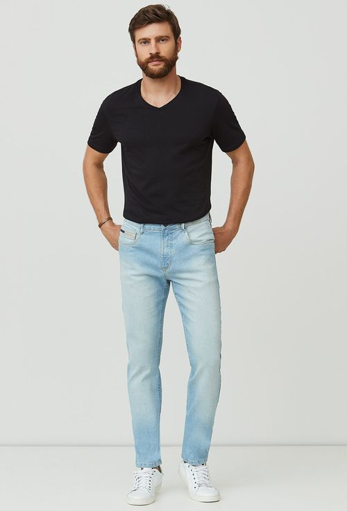 Calca Jeans Slim Lifestyle Diversified 42 Nevoeiro