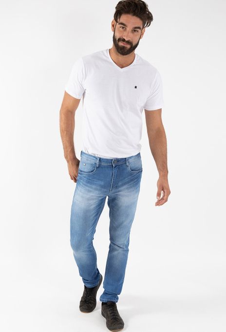 Calça Jeans Slim Lifestyle Sure CALCA JEANS SLIM LIFESTYLE SURE 46 NEVOEIRO