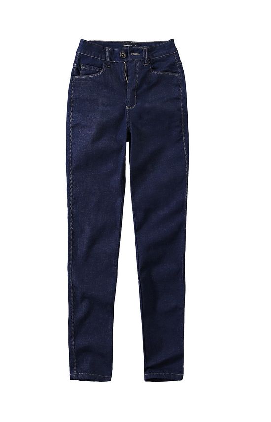 Calça Jeans Tradicional Cintura Média Malwee Azul Escuro - 34
