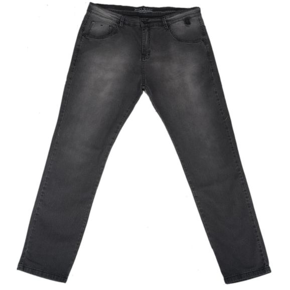 Calça Jeans Wg Tamanho Especial - Cinza - 52