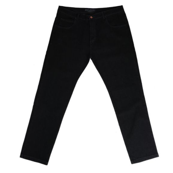 Calça Jeans Wg Tamanho Especial - Preta - 50
