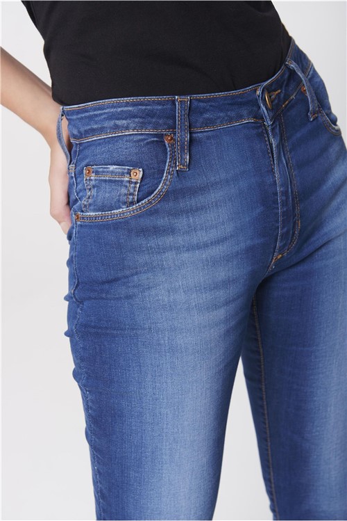 Calça Jegging Cropped Jeans