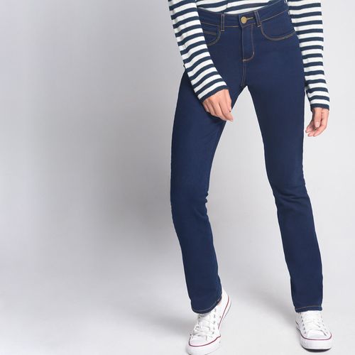 Calça Regular Jeans - 36