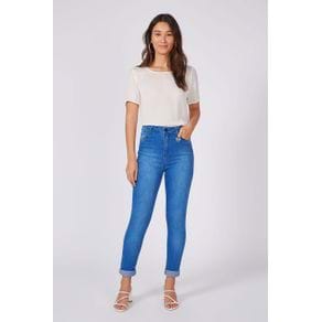 Calca Skinny Blue Denim Jeans - 38