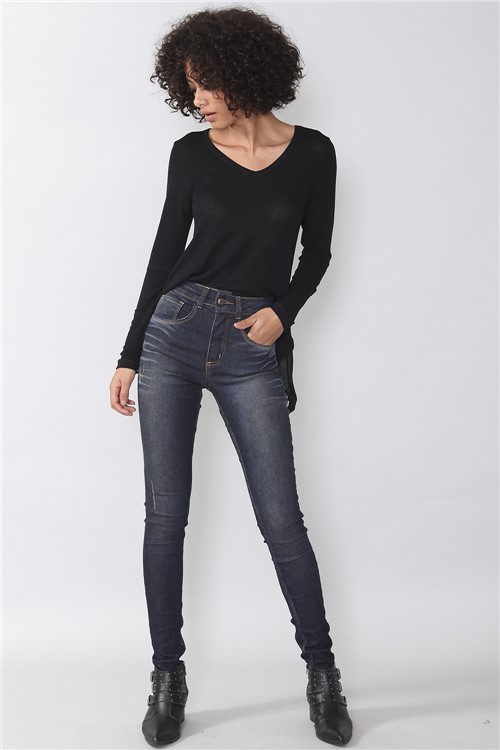 Calça Skinny Jeans Graphite - Jeans Tamanho: 40