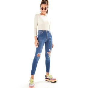 Calca Skinny Jeans Jeans - 40