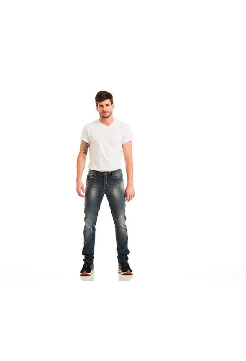Calca Slim Fit Jeans Lifestyle Belo 42 Nevoeiro
