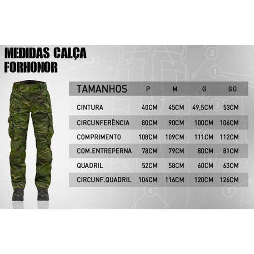 Calça Tática For Honor Combat 911 Oliva Rip Stop Verde XG