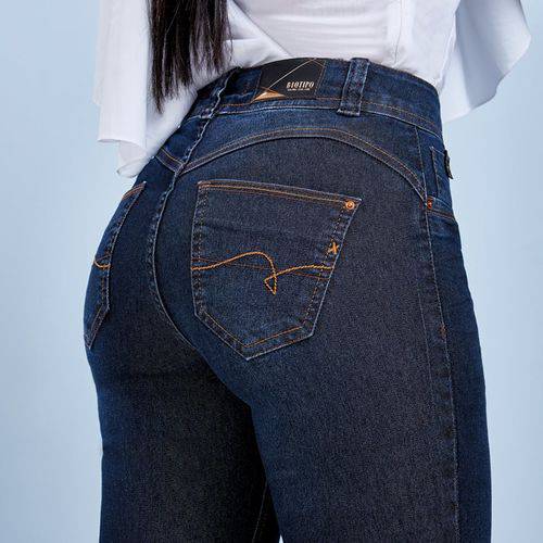 Calças Jeans Feminina Skinny Azul Escuro Biotipo Premium Luxo 23600