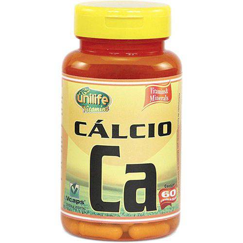 Cálcio 60 Cápsulas 850mg - Unilife